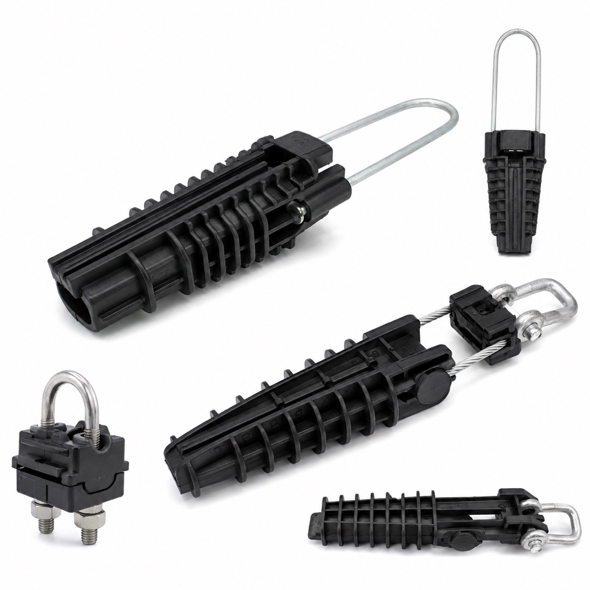 FTTH suspension clamp